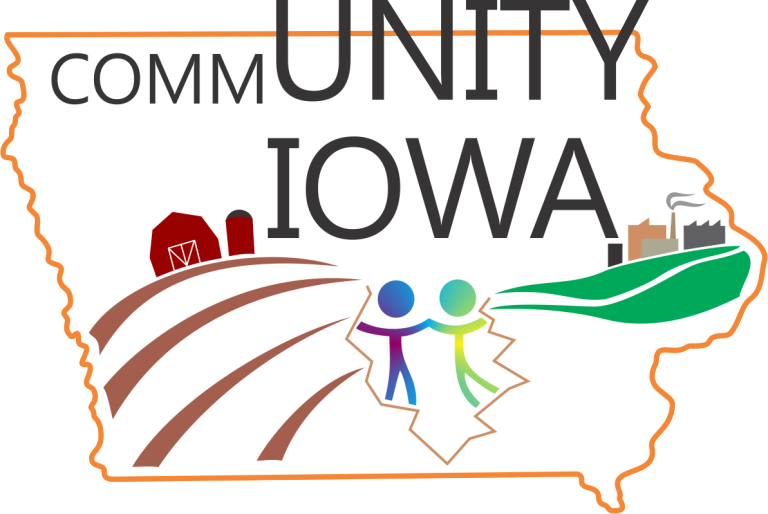 Commissioned Works|CommUNITY Iowa logo